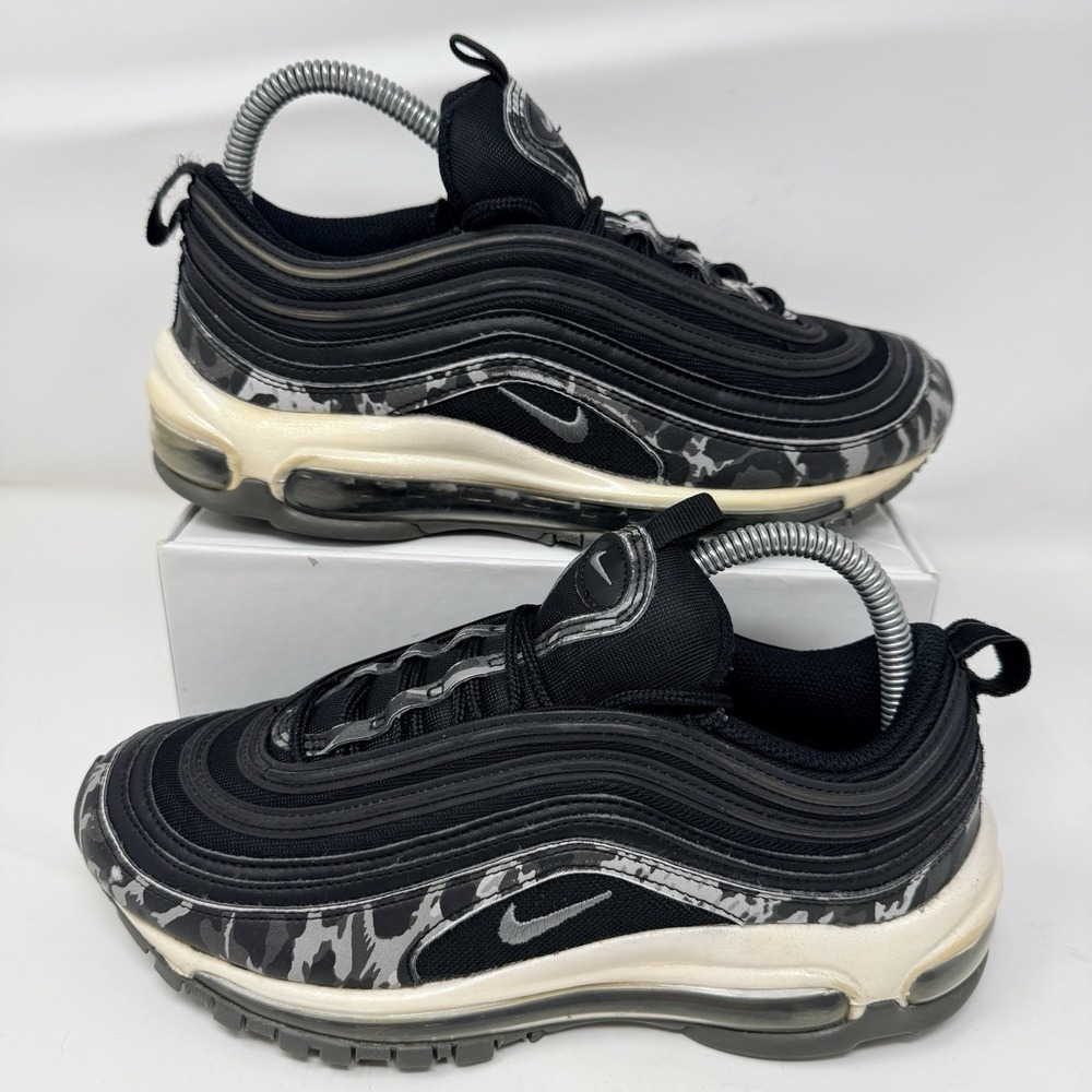 Nike Air Max 97 Premium‎ Future Forward Women's 7.5 Camo Black Shoes 917646-005